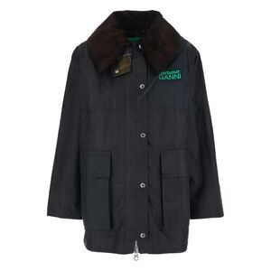 Barbour X Ganni Green Coats - Parka Coats Women